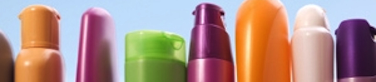 Colourful Shampoo Bottles
